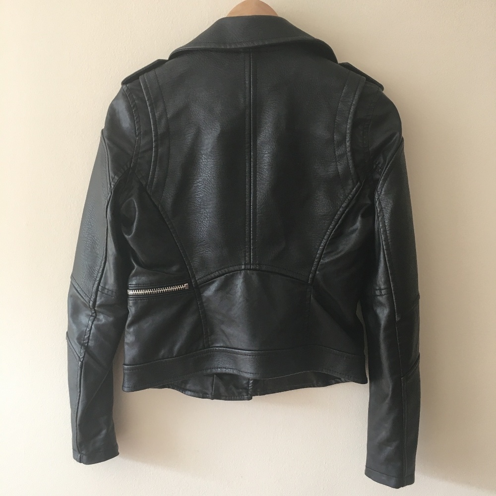 SOLD Blank NYC Easy Rider Faux Leather Moto Jacket - Picture 5 of 8
